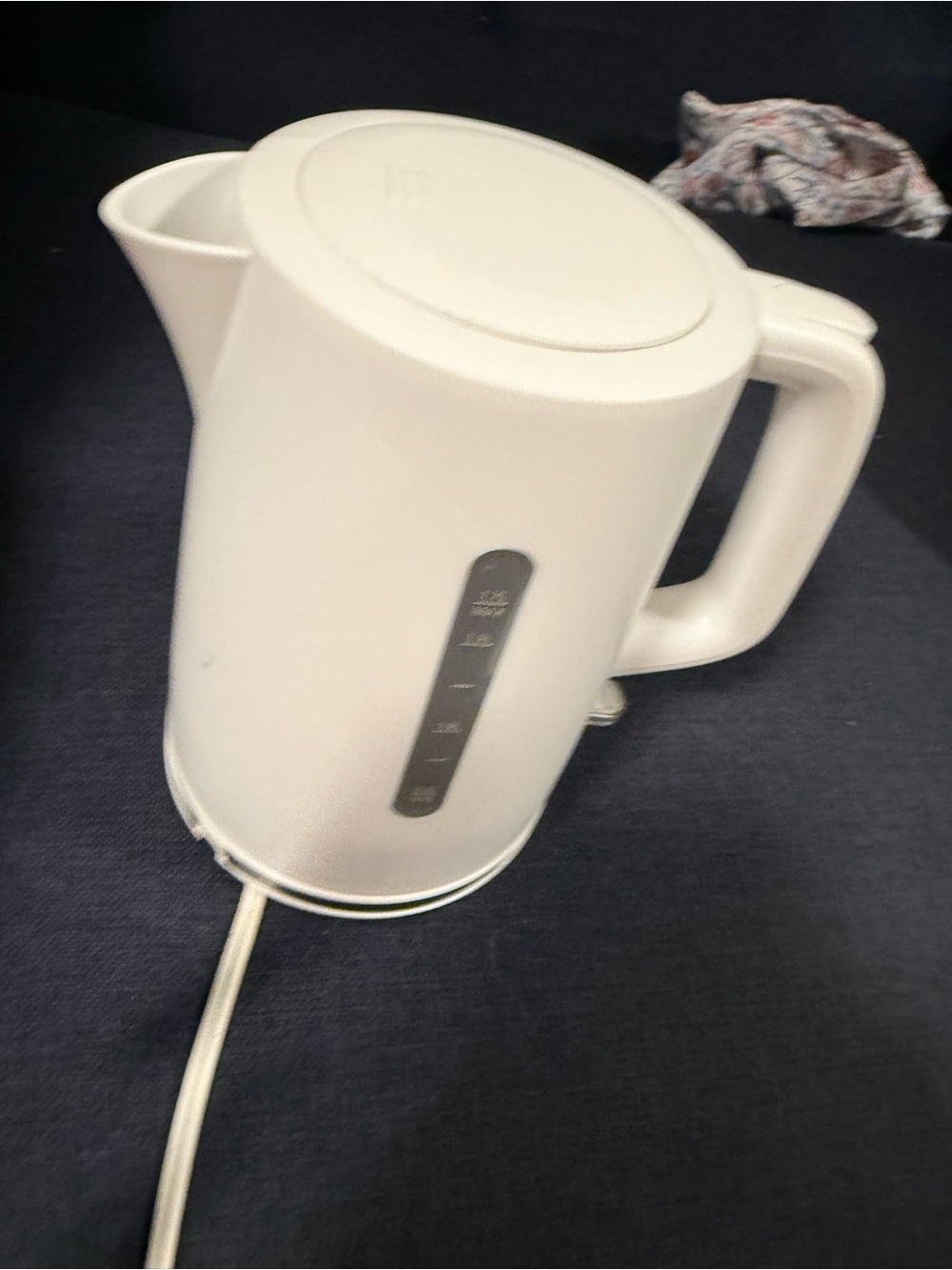 Electric Water Kettle - White Corded Hot Water Kettle